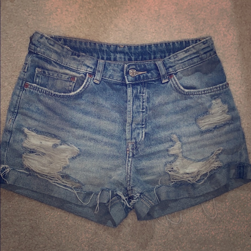 Denim Boyfriend Shorts